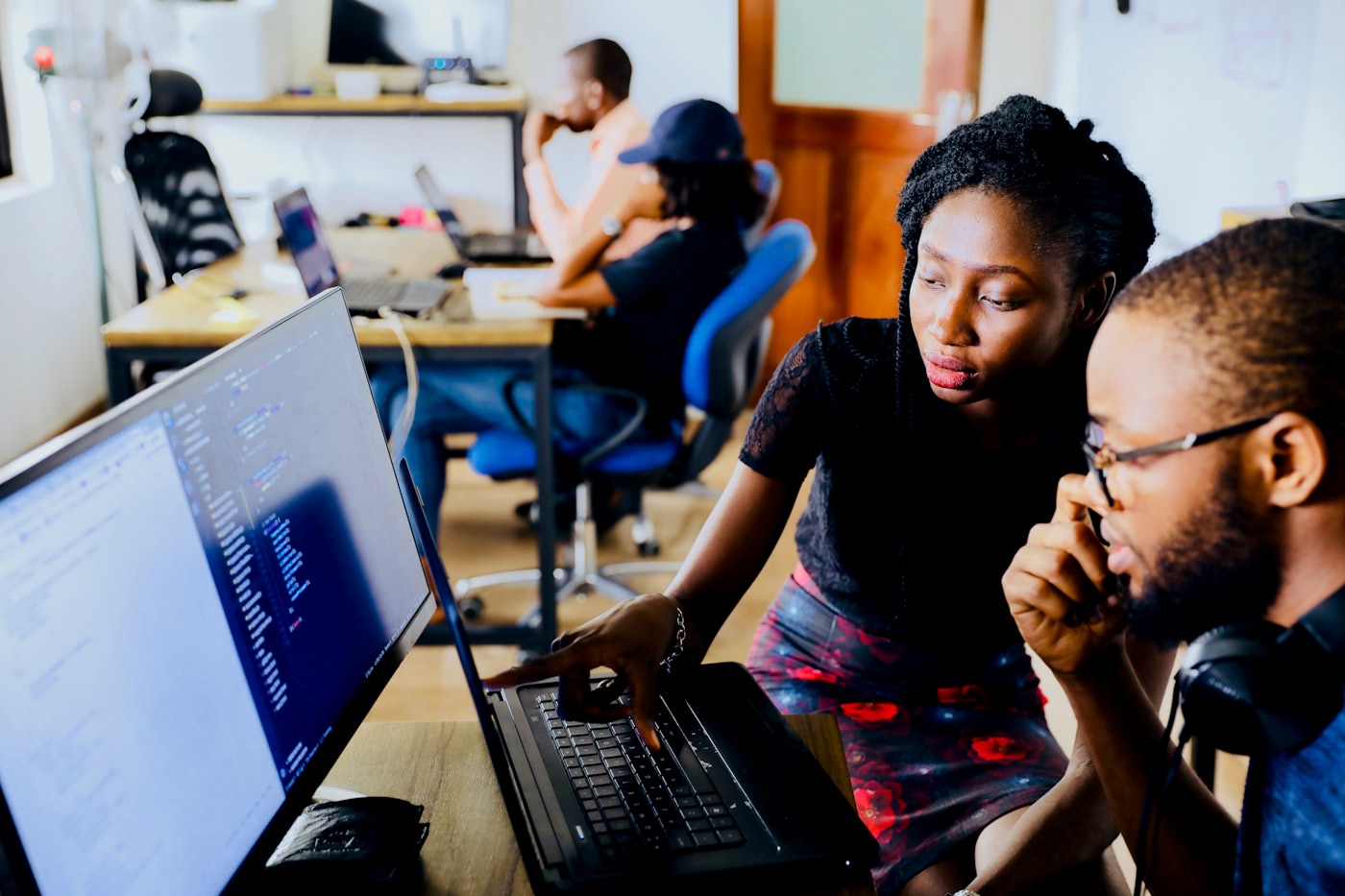 Engineers building enterprise software at Swat Info System